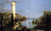 Thomas Cole Course of Empire Desolation Sweden oil painting artist